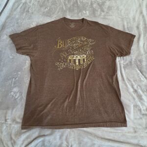 Sonoma Brown Blues Revival Rockland Massachusetts Tee Shirt Men's XXL